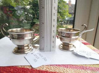 ANTIQUE,  1913,  SOLID SILVER ITEMS.  160 GMS. 6