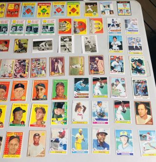 VINTAGE BASEBALL CARD LOT— Ruth,  Gehrig,  Mantle,  Cobb,  Maris,  STARS,  HOF ⭐️ 5