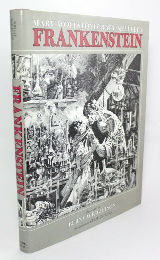 Frankenstein Mary Shelley Berni Wrightson Art Vtg Stephen King Hc 1st Edition