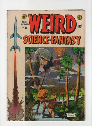 Weird Science - Fantasy 25 Vintage Ec Horror Scifi Willaimson Art Golden Age 10c