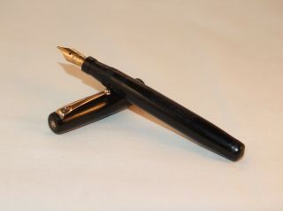 VINTAGE MABIE TODD SWAN L445/60 LEVERLESS FOUNTAIN PEN - 4 POINT ETERNAL NIB 6