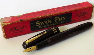 Vintage Mabie Todd Swan No 3250 Fountain Pen