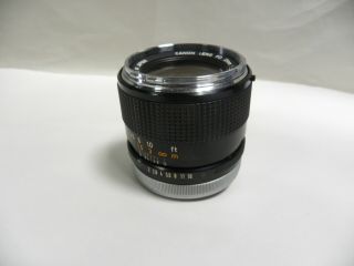 Vintage Canon FD 35mm F2 1:2 Camera Lens (A25) 3