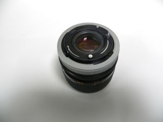 Vintage Canon FD 35mm F2 1:2 Camera Lens (A25) 6