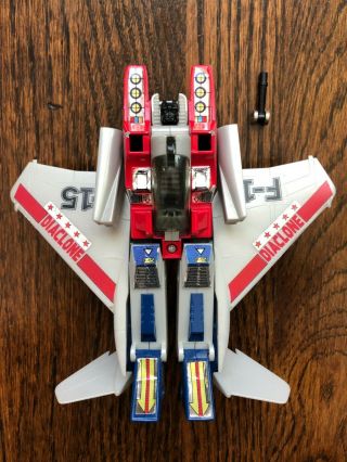 Diaclone Takara G1 - Vintage 1980s Decepticon Starscream 100 Authentic & Rare