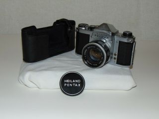 Vintage: Honeywell Heiland Pentax H2 Camera.  Asahi 55MM Lens & 35MM Prime Lens 2