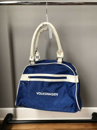 Vintage Vw Volkswagen Bus Travel Duffle Bag Bug Van Luggage Pack Vtg