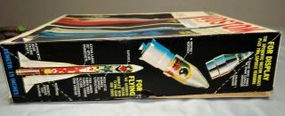 Vtg MPC Russian VOSTOK RD - 107 1/100 Scale Model Rocket Kit Build Fly Display 70s 5