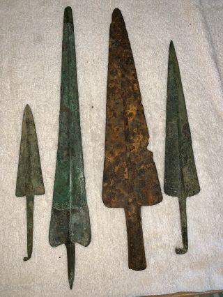 Vintage Spear Heads