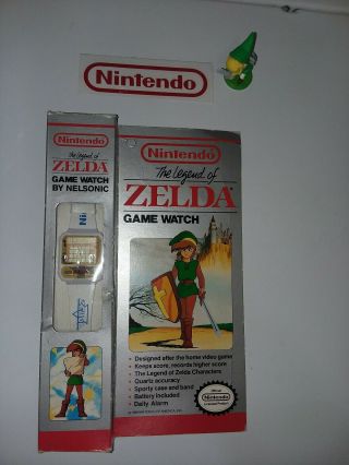 2 Game Watch Nintendo Mini Classics Nelsonic Rare Vintage Legend of Zelda LCD 2