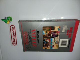 2 Game Watch Nintendo Mini Classics Nelsonic Rare Vintage Legend of Zelda LCD 5