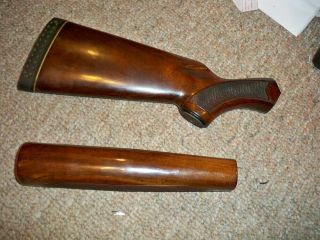 Vintage Winchester 1200 Trap Stock & Forearm 120 / 1300 Set Fits 12 & 20 Gauge