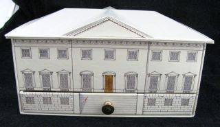 Vtg Harewood House 3D Card Box Postcards Storage Architect Robert Adam Yorkshire 2