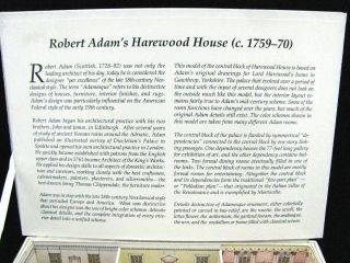 Vtg Harewood House 3D Card Box Postcards Storage Architect Robert Adam Yorkshire 5