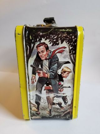 1966 The Man From U.  N.  C.  L.  E.  Vintage Metal Lunch Box and Thermos Spy UNCLE 1960s 4