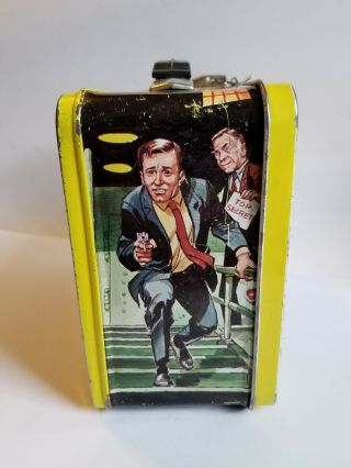 1966 The Man From U.  N.  C.  L.  E.  Vintage Metal Lunch Box and Thermos Spy UNCLE 1960s 5