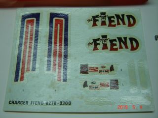 Monogram 1/32 Scale The Fiend Dodge Charger Funny Car Rare Vintage Snap - Tite 8