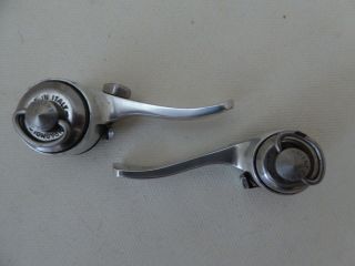 Vintage 80 ' s Campagnolo C Record 8 Speed Curved Shifters 4 your Vintage Ride 4