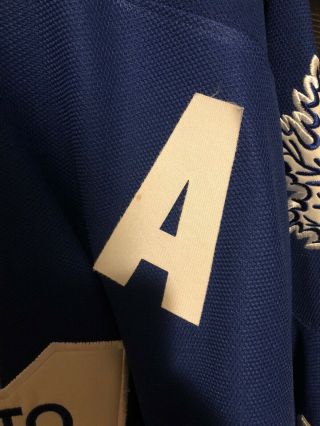 Authentic CCM Vintage Mats Sundin Toronto Maple Leafs Blue Jersey Mens sz 52 3