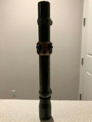 Vintage Weaver K 2.  5 Rifle Scope with T Post Crosshair 4
