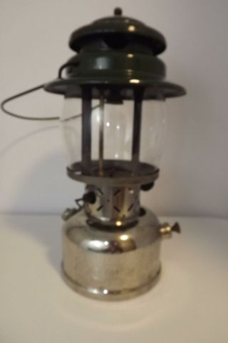 Vintage,  Coleman 236 Lantern,  Nickel,  Dated 04/1960,  With Globe