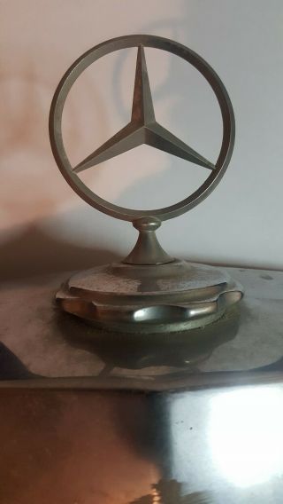 Vintage 1960 ' s front grill for Mercedes Benz with Star 2