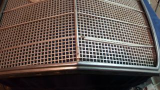Vintage 1960 ' s front grill for Mercedes Benz with Star 4