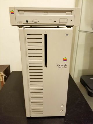 Vintage Apple Macintosh Quadra 700,  Apple Cd300 Drive,  Radius Videovision Studio