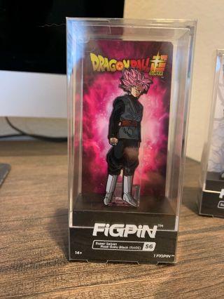 Figpin Saiyan Rosé Goku Black (rare) 56 Sdcc 2018