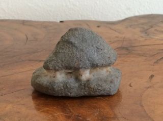 Japanese Vintage Suiseki Bonsai KUZUYA Stone　W 3.  5[cm],  25g 3