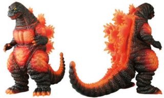 Marmit Medicom Clear Orange Desgodzi Godzilla Vinyl Wars Ex Limited Japan Rare