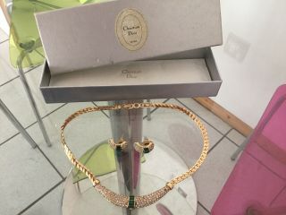 Christian Dior Bijoux Vintage Necklace And Earings Box