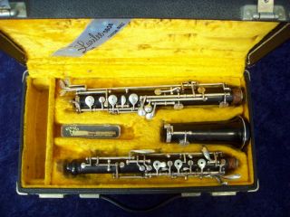 Classic Quality Vintage Larilee Solid Grenadilla Wood Oboe,  Larilee Case