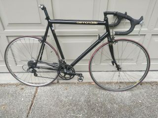 Vintage Cannondale Black Lightning Road Bicycle 2