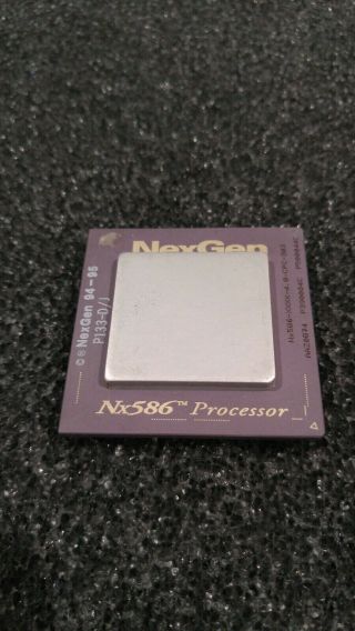Nexgen Nx586 P133 - D/j Vintage Cpu - Gold Recovery