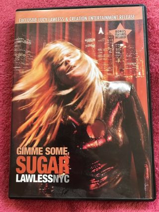 Gimme Some Sugar Lucy Lawless Nyc Dvd Xena Concert 2007 Rare Creation Convention