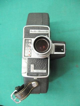 Vintage Bell & Howell 240 16 mm Movie Camera and Guaranteed 5