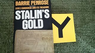 Ww2 British Rn Hms Edinburgh And Its Treasure Stalins Gold Reference Book