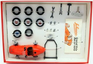 Schuco Vintage Diecast Model Car Kit 1075 Grand Prix Racer - Red