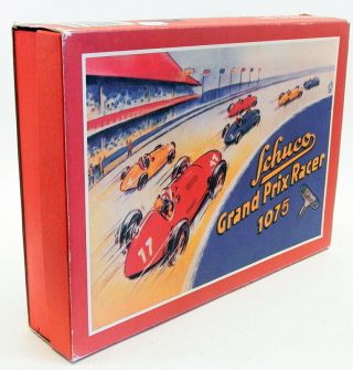 Schuco Vintage Diecast Model Car Kit 1075 Grand Prix Racer - Red 4
