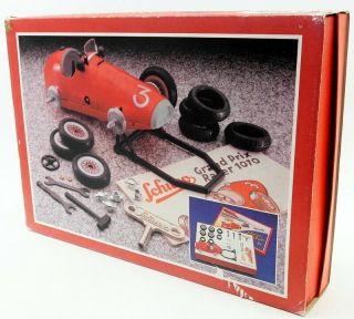 Schuco Vintage Diecast Model Car Kit 1075 Grand Prix Racer - Red 5