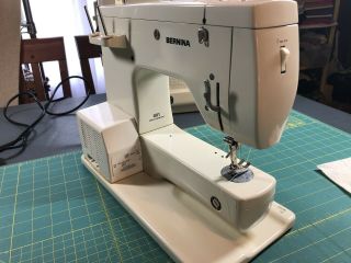 Vintage Bernina 801 Sewing Machine - w/Pedal,  Case,  Accessories & Serviced 7