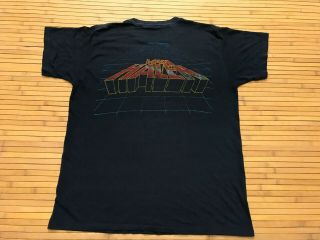 LARGE - Vtg 1982 Van Halen Live Tiger Single Stitch Concert Rock 50/50 T - Shirt 7