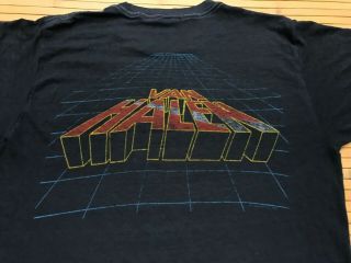 LARGE - Vtg 1982 Van Halen Live Tiger Single Stitch Concert Rock 50/50 T - Shirt 8