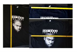 Featuring.  ICE CUBE RARE 2X T - Shirt PROMO 2 - SIDED 1997 VINTAGE DR DRE 8
