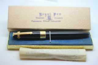 Vintage Royal Pen Holy Water Sprinkler Pen Aspergillum Rare Papers