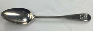 Antique Hester Bateman 1781 18th Century London Georgian Sterling Silver Spoon