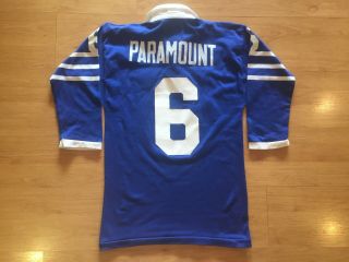 NEWTOWN JETS 80s PARAMOUNT RUGBY LEAGUE 6 VINTAGE CLASSIC SHIRT JERSEY SMALL 2