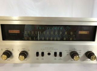 Vintage Fisher 800 C Tube Stereo Receiver,  and sounding great. 4