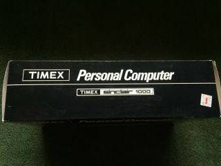 VINTAGE TIMEX SINCLAIR 1000 PERSONAL GAMING COMPUTER 4